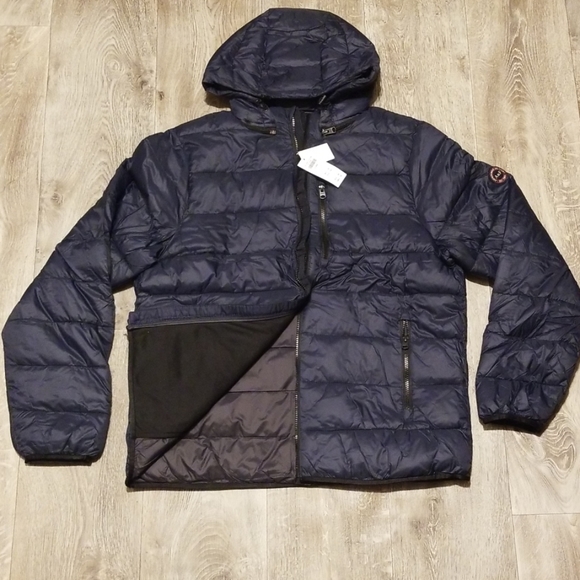 Abercrombie and fitch packable puffer coat, blue - Picture 4 of 8